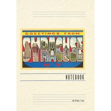 (英文圖書) Vintage Lined Notebook Greetings from Syracuse New York 平裝版, Found Image Press, 英文