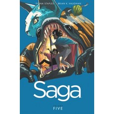 (英文圖書) Saga Volume 5 平裝版, Image Comics, 英文