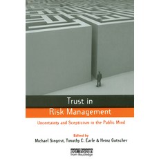 (英文圖書) Trust in Risk Management: Uncertainty and Scepticism in the Public Mind 精裝版, Routledge, 英文