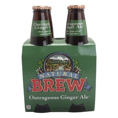 NATURAL BREW 離譜的薑汁汽水, 4件, 355ml