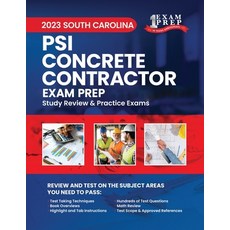 (英文圖書) 2023 South Carolina PSI Concrete Contractor Exam Prep: 2023 Study Review & Practice Exams 平裝版, Independently Published, 英文