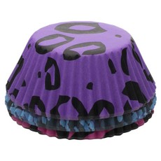 FOX RUN 時髦的動物印花烘焙杯, 75件, 混色