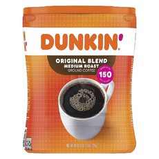 DUNKIN' 經典中度烘焙綜合研磨咖啡, 1罐, 1.28kg