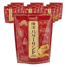 橫濱奶油風味夾心餅, 10個, 72g