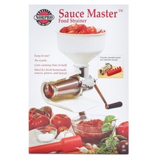 NORPRO Sauce Master 食品過濾器多功能切片機/切片機套組, 不銹鋼, 1個