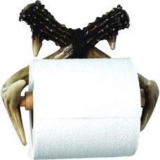 Rivers Edge 鹿角 T 紙架 紙巾架, 1個