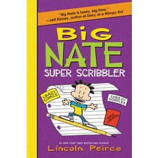 (英文圖書)Big Nate Super Scribbler 平裝版, HarperCollins, 英文