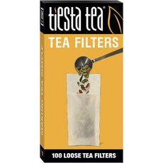 Tiesta Tea 散茶過濾器, 100入, 白色