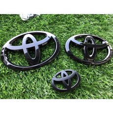 TOYOTA 黑化前後車標, 消光黑