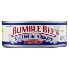 Bumble Bee Foods 純白鯖魚蔬菜油, 1個, 142g