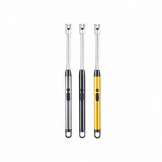 脈衝點火器 防風點火器 電弧點火器 USB充電 蠟燭燃氣灶點火槍, 神秘黑