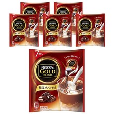NESCAFE 雀巢咖啡 金牌混合即溶摩卡咖啡, 6個, 7入