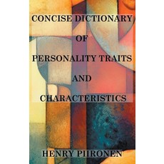 (英文圖書) Concise Dictionary of Personality Traits and Characteristics 平裝版, Henry Piironen, 英文