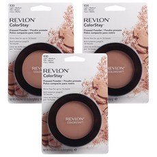 REVLON 露華濃 Colorstay持久蜜粉餅, 3盒, Light Medium