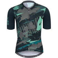 BAISKY百士奇自行車男款空力短車衣 塗裝 螢光藍 時尚透氣舒適型