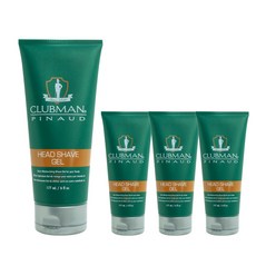 CLUBMAN 刮鬍凝膠, 4個, 177ml