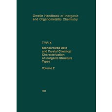 (英文圖書) Typix Standardized Data and Crystal Chemical Characterization of Inorganic Structure Types 精裝版, Springer, 英文