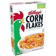 Kellogg's 家樂氏 原味玉米早餐脆片, 1盒, 340g