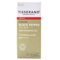 TISSERAND 滴莎藍德 香辣純精油 9ml, 黑胡椒香, 1盒