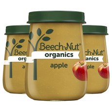 BeechNut 水果泥 113g, 3罐, 蘋果口味