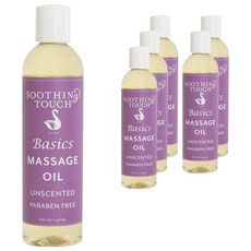 SOOTHING TOUCH 基礎按摩油 無味, 6件, 236ml