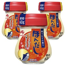 AJINOMOTO 味之素 鰹魚風味調味料, 3瓶, 60g