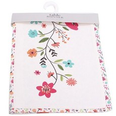 DESIGN IMPORTS 花園派對藤印刷桌旗, 33 x 182.9 厘米, 花園派對藤