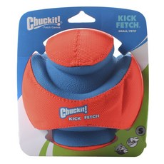 Chuckit 踢法奇狗球玩具S, 1個, 橙色+藍色