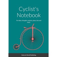 (英文圖書) Cyclist's Notebook: For ideas thoughts projects plans lists and notes. 平裝版, Lulu.com, 英文