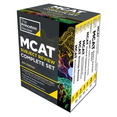 (英文圖書) Princeton Review MCAT Subject Review Complete Box Set 4th Edition: 7 Complete Books + 3 Onli... 平裝版, 英文