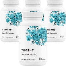 Thorne 基本維他命B群膠囊, 60顆, 4罐