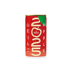 【日本山形代表】2025年度限定100%蘋果汁（190g）, 190g, 1個