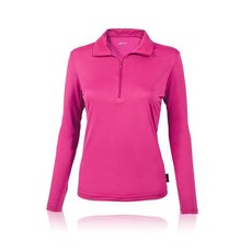 Litume 意都美 KS07S 女款抑菌抗臭排汗休閒衫 (拉鍊立領) 長袖 - 吸濕快乾防曬運動上衣