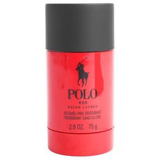 RALPH LAUREN 拉夫勞倫 POLO Lauren 紅色無酒精除臭棒, 1個, 75克