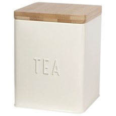 Now Designs 茶葉保存鐵罐, 1個, 晚餐