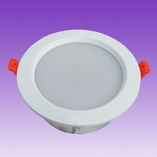 感應王 SK-603B 10W 微波感應嵌燈 嵌孔9cm, 黃光(人到亮), 詳見包裝