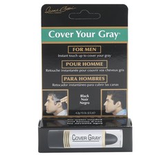 Cover your gray 男士快色遮白髮補色棒 4.2g, 1個, 黑色的