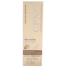 CALIFORNIA PURE NATURALS 黑莓CC霜 SPF30, 1個, 單色