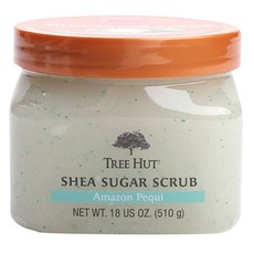 TREE HUT 樹上小屋 乳木果砂糖身體磨砂膏, 510克, 亞馬遜佩奇, 1個