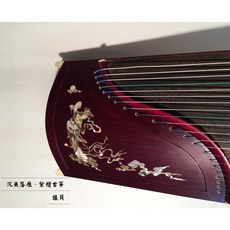 巴哈樂器批發 沉魚落雁紫檀古箏，精雕細琢，音色醇厚，古典樂器首選, 沉魚落雁．紫檀古箏, 1個