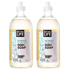 BETTER LIFE 無味洗碗精, 2個, 651ml