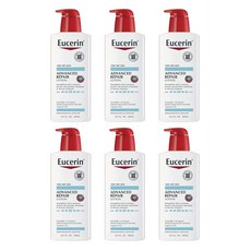 Eucerin 護理保濕乳液 乾性膚質適用, 6瓶, 500ml