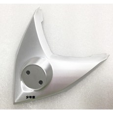 SYM 三陽 原廠 JETS 前盾牌總成 前上蓋 電鍍銀黑, 1個