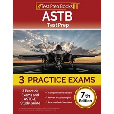 (英文圖書) ASTB Test Prep: 3 Practice Exams and ASTB-E Study Guide [7th Edition] 平裝版, Test Prep Books, 英文