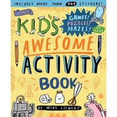 (英文圖書)The Kid's Awesome Activity Book: Games! Puzzles! Mazes! and More! 平裝版, Workman Kids, 英文