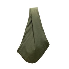 寵物外出斜背袋, 軍綠/藍色