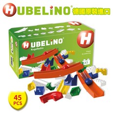 HUBELiNO 軌道積木翹翹板套件 45pcs, 詳見包裝, 1個