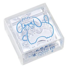 KING JIM HITOTOKI 冰塊水晶印章 馬爾濟斯 33mm, 1個, 不適用