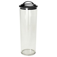 壓克力義大利麵密封罐 黑色, 1個