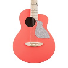 aNueNue MC10 彩色吉他 36吋 雲杉面單板 兒童初學吉他 (贈送多樣初學好禮), 活珊瑚橘